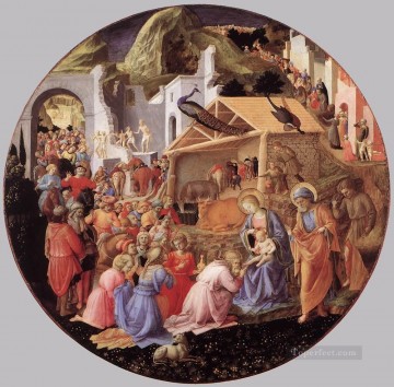  angel arte - La Adoración De Los Reyes Magos Renacimiento Fra Angelico